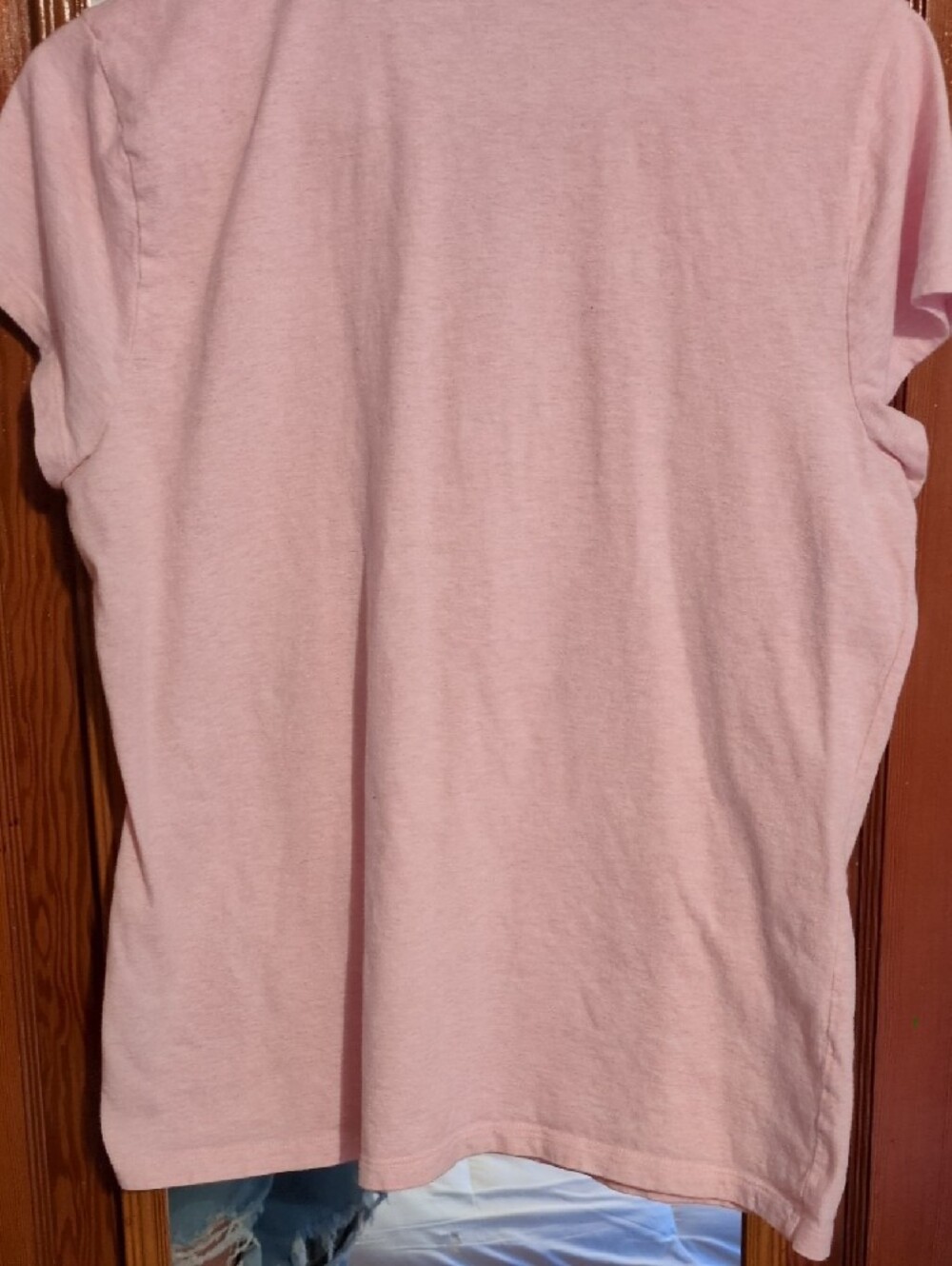 Tommy Hilfiger Pink Ruffle Henley Top - Picture 7 of 7